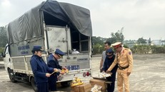 Thu giữ gần 11.000 bao thuốc lá lậu ở cao tốc Thành phố Hồ Chí Minh- Trung Lương- Mỹ Thuận