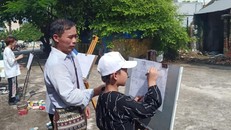 Họa sĩ của làng quê Đào Thế Am 