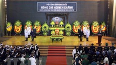 Tổ chức trọng thể Lễ tang nguyên Phó Thủ tướng Nguyễn Khánh theo nghi thức Lễ tang cấp Nhà nước