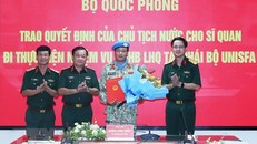 Quyết tâm hoàn thành xuất sắc nhiệm vụ gìn giữ hòa bình Liên hợp quốc