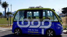 Thành phố San Francisco ra mắt dịch vụ xe buýt không người lái miễn phí