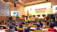 Phó Chủ tịch Quốc hội Nguyễn Khắc Định phát biểu chỉ đạo. Ảnh: Văn Điệp - TTXVN