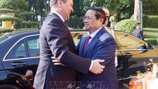 Thủ tướng Phạm Minh Chính chủ trì lễ đón Thủ tướng Belarus thăm chính thức Việt Nam