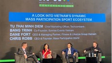 Bà Thái Minh Diễm Tú – Giám đốc Khối Tiếp Thị Techcombank chia sẻ cùng sự kiện MPW23 