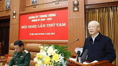 Tổng Bí thư Nguyễn Phú Trọng chủ trì Hội nghị Quân ủy Trung ương