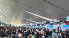 Sân bay Phú Quốc đông đúc ngày 29/12. Ảnh: Facebook Phú Quốc Today News 