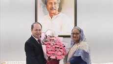 Thủ tướng S.Hasina tin tưởng tình hữu nghị Việt Nam-Bangladesh sẽ mang lại nhiều lợi ích thiết thực