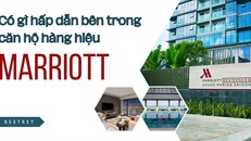 Có gì hấp dẫn bên trong căn hộ hàng hiệu Marriott?
