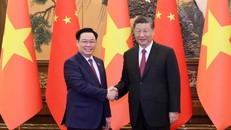 Chủ tịch Quốc hội Vương Đình Huệ hội kiến Tổng Bí Thư, Chủ tịch Trung Quốc Tập Cận Bình