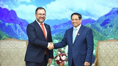 Thủ tướng Phạm Minh Chính tiếp Bộ trưởng Ngoại giao Venezuela