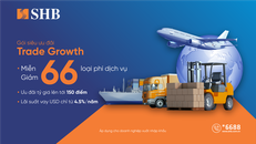 SHB ưu đãi lãi suất vay USD, miễn/giảm 66 loại phí dành cho doanh nghiệp xuất nhập khẩu