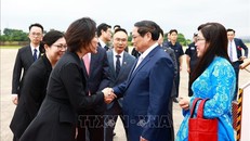 Lễ đón chính thức Thủ tướng Phạm Minh Chính và Phu nhân thăm Hàn Quốc