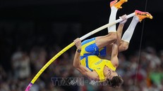 Olympic 2024: “Người bay” Duplantis lần thứ 9 phá kỷ lục thế giới