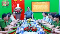 Thủ tướng Phạm Minh Chính thăm làm việc với Công an huyện Krông Pắc, tỉnh Đắk Lắk