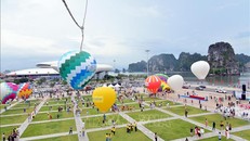 Lần đầu tiên thành phố Hạ Long tổ chức Lễ hội khinh khí cầu​
