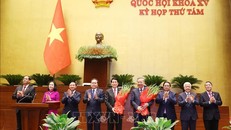 Điện, thư chúc mừng Chủ tịch nước Lương Cường