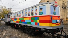 Budapest chào đón chiếc xe điện LEGO đầu tiên trên thế giới