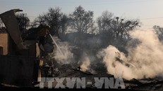 Chạy đua để ngăn cháy rừng lan rộng ở California