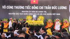 Lời cảm ơn của Ban Lễ tang và gia đình nguyên Chủ tịch nước Trần Đức Lương