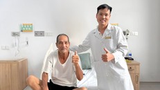  Cụ T.V.B hồi phục sức khỏe hoàn toàn sau thời gian điều trị nội trú tại Vinmec Phú Quốc