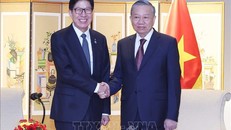 Tổng Bí thư Tô Lâm tiếp Thị trưởng thành phố Busan