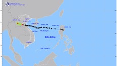 Hoàn lưu sau bão gây mưa lớn diện rộng