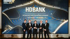 HDBank tự hào ghi dấu ấn đặc biệt khi trở thành ngân hàng Việt Nam duy nhất giành cùng lúc ba giải thưởng Euromoney Awards for Excellence 2025.