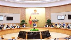 Thủ tướng Phạm Minh Chính chủ trì Phiên họp Chính phủ chuyên đề về Trung tâm tài chính quốc tế tại Việt Nam