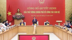 Thủ tướng Phạm Minh Chính trao Quyết định bổ nhiệm Phó Tổng Thanh tra Thường trực Thanh tra Chính phủ