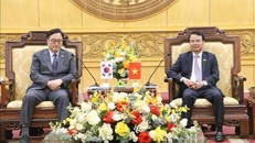 Chủ tịch Quốc hội Hàn Quốc thăm, làm việc tại Ninh Bình