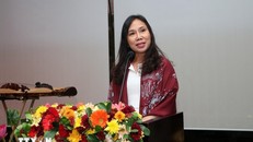 Đại sứ Việt Nam tại Sri Lanka Trịnh Thị Tâm. (Ảnh: TTXVN phát)