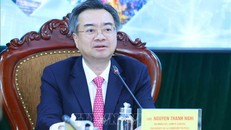 Đồng chí Nguyễn Thanh Nghị, Uỷ viên Trung ương Đảng, Trưởng Ban Chính sách, Chiến lược Trung ương phát biểu tại hội thảo. Ảnh: Phương Hoa/TTXVN