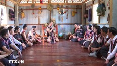 Độc đáo Lễ cầu hôn theo chế độ mẫu hệ của người Jrai