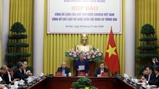 Công bố Lệnh của Chủ tịch nước về 12 luật: Nâng cao hiệu quả quản lý, sử dụng các nguồn lực quốc gia
