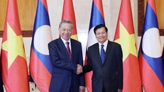 Tổng Bí thư Tô Lâm hội đàm với Tổng Bí thư, Chủ tịch nước Lào Thongloun Sisoulith