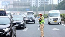 Phân luồng giao thông các tuyến đường bộ hướng về trung tâm Hà Nội dịp Tết Nguyên đán
