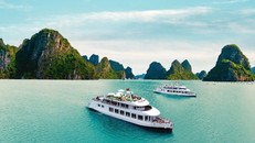 Vân Đồn và vịnh Bái Tử Long đang trở thành điểm đến dẫn đầu làn sóng du lịch mới. Ảnh: Everland Group.