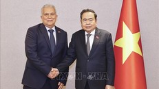 Chủ tịch Quốc hội Trần Thanh Mẫn tiếp Lãnh sự danh dự Việt Nam tại thành phố Istanbul