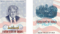 Mỹ sẽ phát hành giới hạn hộ chiếu in hình Tổng thống Donald Trump
