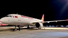Tàu bay thứ 11 của Sun PhuQuoc Airways hạ cánh tại sân bay Nội Bài 
