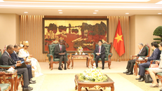 Đại tướng Phan Văn Giang tiếp Bộ trưởng, Tổng Thư ký Chính phủ Mauritania