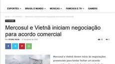 Truyền thông Nam Mỹ đưa tin đậm nét về đàm phán PTA Việt Nam – MERCOSUR