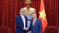 Tổng Bí thư, Chủ tịch nước Tô Lâm tiếp Đại sứ Cộng hòa Pháp tại Việt Nam