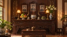 Bàn thờ có cần luôn nghi ngút?