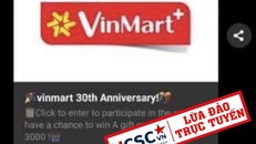 Giả mạo thương hiệu nổi tiếng để lừa đảo