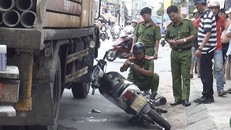 Hiện trường vụ tai nạn.