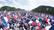 Thủ đô Croatia rợp cờ hoa chào đón những ‘người hùng’