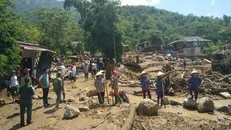 Mưa bão số 3 gây ra thiệt hại nặng nề cho tỉnh Yên Bái. (Ảnh: Internet)