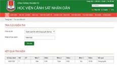 Thủ khoa Học viện Cảnh sát nhân dân năm 2018 là nữ sinh tỉnh Sơn La