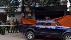 Ngôi nhà che bạt, nơi xảy ra vụ nổ súng. Ảnh: Báo Điện Biên Phủ